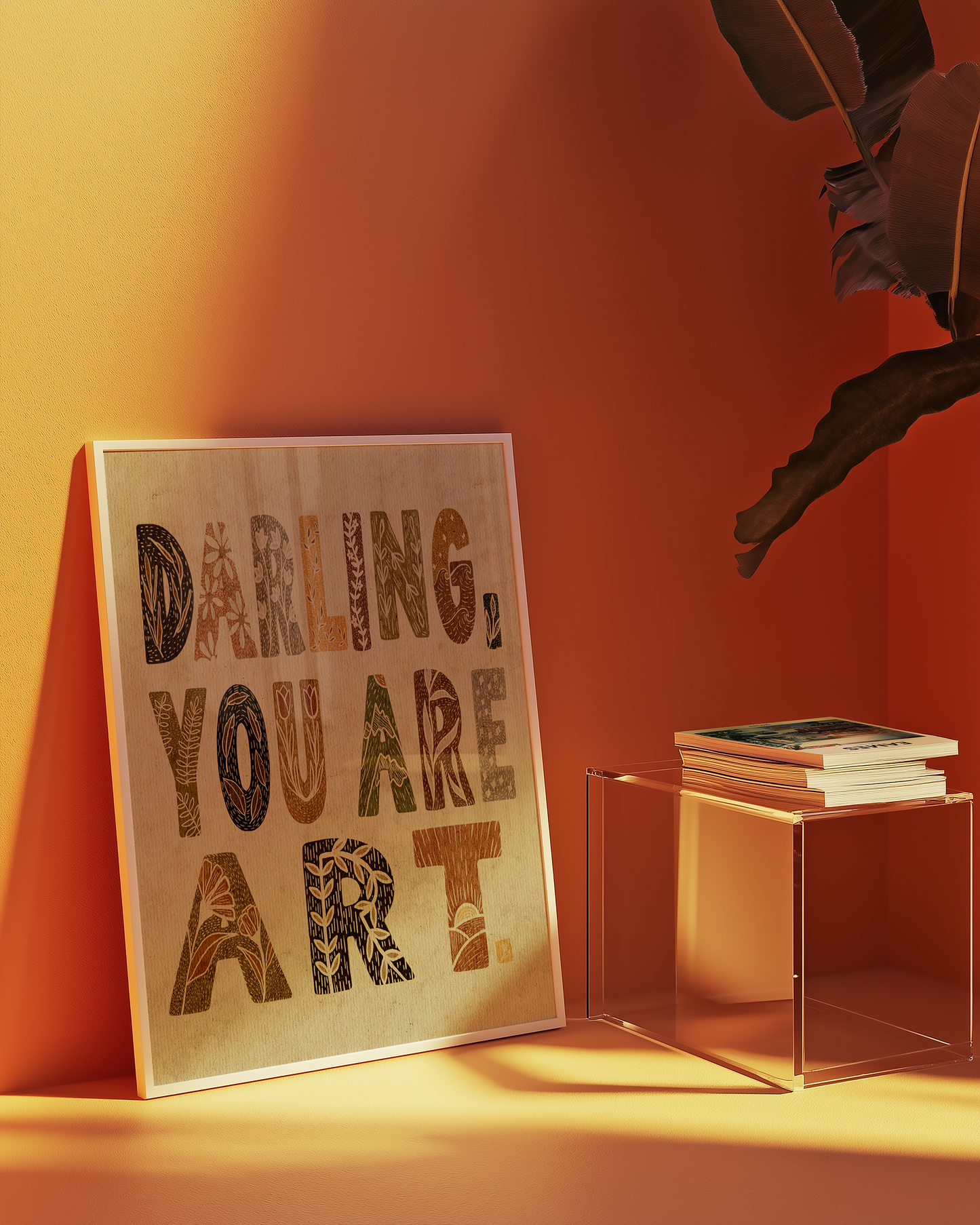 Darling You are Art- Neutral Tones